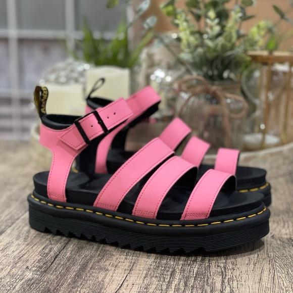 Blaire Sandals Dr Martens Blaire Pink Lemonade Dr Martens Blaire